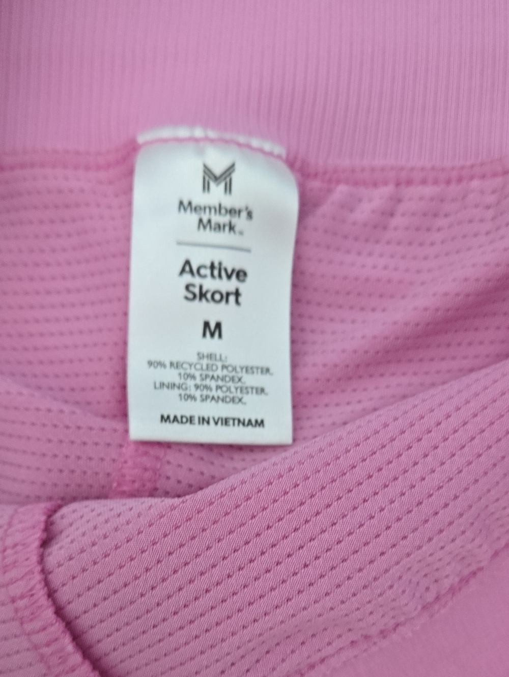 Members Mark Medium Women's Pink Casual Stretch Skort NWOT - Picture 2 of 4